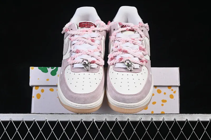 All categories Nk Air Force 1 Air Force series Nk Air Force 1 Low Air Force low-top Nike Air Force 1'07 Low Taro paste confession Air Force 1 low-top casual sneakers FA5066-111